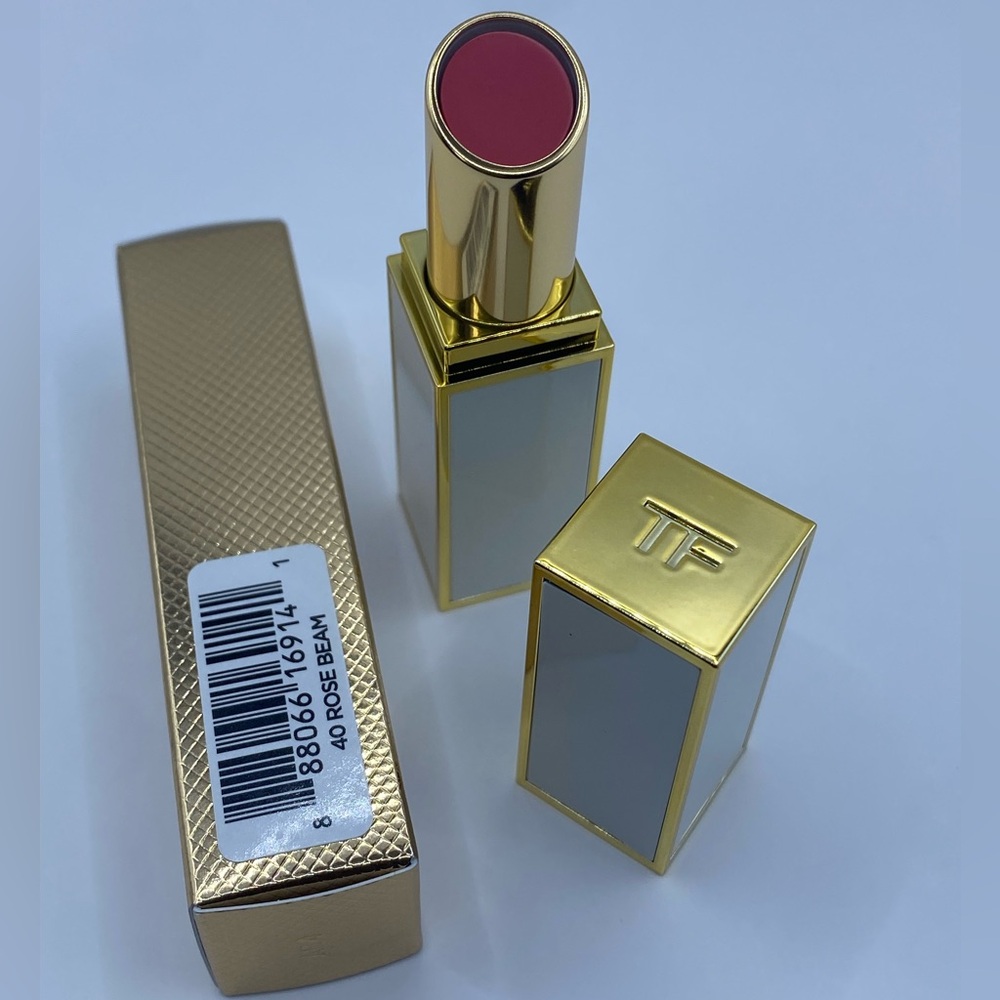 Tom Ford Soleil Ultra Shine Luxury Lip Color, 40 Rose Beam Lipstick NIB
